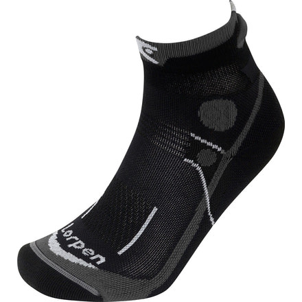 Lorpen T3 Ultra Trail Running Socks - Mens, Black, Medium, X3UT-9937-M