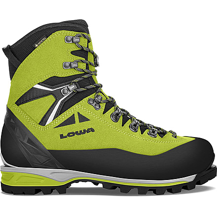 Lowa Alpine Expert II GTX RTL Mountaineering Boots- Mens, Lime/Black, 8, 0100227299-LIMBLK-M080