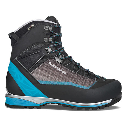 Lowa Alpine Pro GTX Mountaineering Boots - Womens, Black/Turquois, Medium, 6.5, 2200809969-BLKTUR-MD-6.5