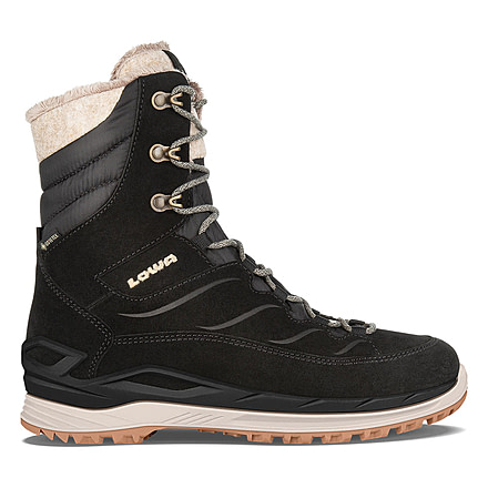 Lowa Calceta Evo GTX Shoes - Womens, Black/Champagne, 7, 4204179932-BLKCHM-M-7