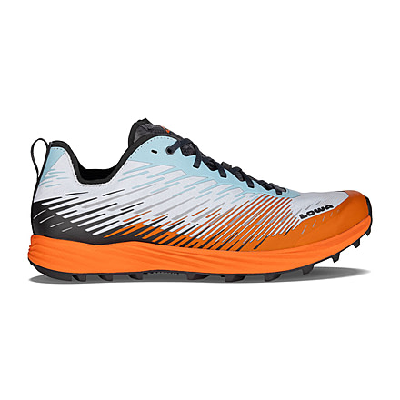 Lowa Citux Trailrunning Shoes - Mens, Misty Blue/Orange, 11, 197827038559