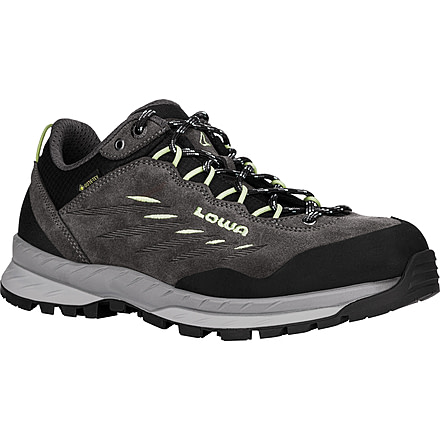 Lowa Delago GTX Lo Hiking Boots - Womens, Anthracite/Mint, Size 7.5, 2200939752-Anth/Mint-7.5