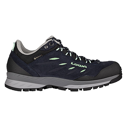Lowa Delago GTX Lo Hiking Shoes - Womens, Navy/Milky Green, 7.5, 197827047643