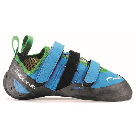 Lowa Falco VCR Climbing Shoes - Men's, Blue/Green, 9.5, 4301006040-9.5