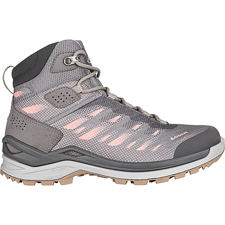 Lowa Ferrox GTX Mid Hiking Boot - Womens, Grey/Rose, 10, 3206799032-GRYROS-M100