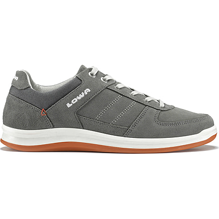 Firenze Lo Casual Shoe - Mens-Grey/Orange-Medium-11.5