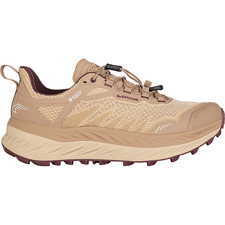 Lowa Fortux GTX Hiking Shoes - Womens, Dune/Grape, 8, 3208144820-DUNGRP-M080