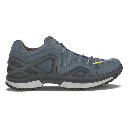 Lowa Gorgon GTX Hiking Boots - Mens, Steel Blue/Mustard, Medium, 9, 3105789785-STBUMU-MD-9