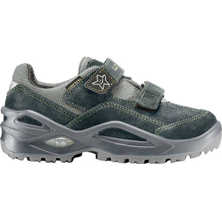 Lowa Jill GTX Lo Casual Shoe - Kid's-Anthracite/Green-13 Kid