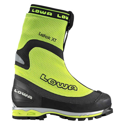 Lowa Latok XT Mountaineering Boot - Mens, Lime/Silver, 7.5, Medium, 2303127299-LIMSIL-M075