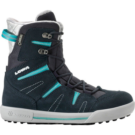 Lowa Lilly GTX Mid Winter Boot - Kid's-Navy/Jade-13 Kid
