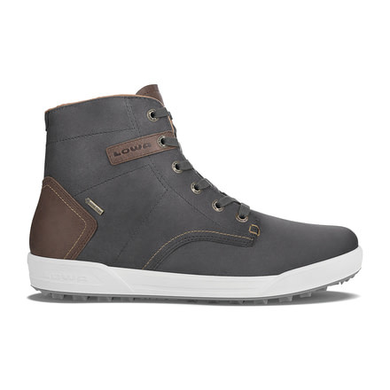 Lowa London II GTX QC Winter Shoe - Mens, Anthracite/Beige, 9, Medium, 4105519711-ANTBEG-M090