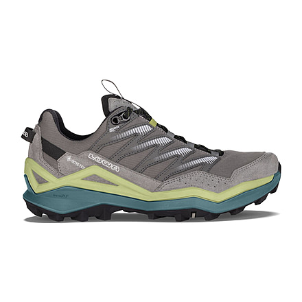 Lowa Maddox Pro GTX Lo Hiking Shoes - Mens, Grey/Fern, 11, 197827041603