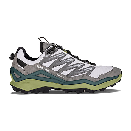 Lowa Maddox Pro Lo Hiking Shoes - Mens, Grey/Fern, 12, 197827042709