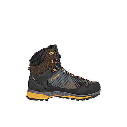 Lowa Mangart GTX Mid Hiking Shoes - Mens, Anthracite/Flame, 7.5, 2110867935-ANTFLM-M075