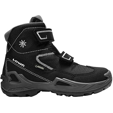 Lowa Milo GTX Mid Winter Boot - Kid's-Black/Light Gray-13 Kid