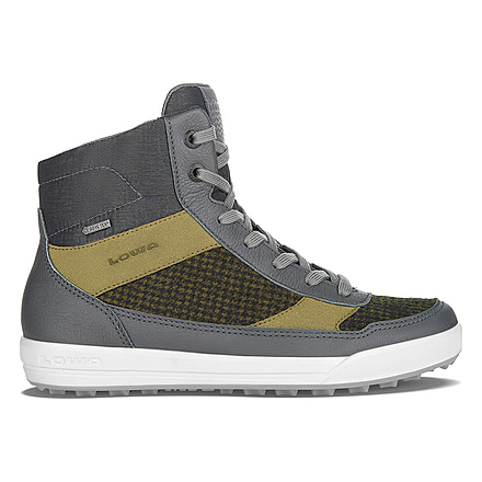 Lowa Moena GTX Winter Shoes - Womens, Grey/Moss, 7 US, Medium, 3208219006-GRYMOS-7 US