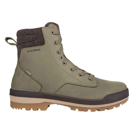 Lowa Oslo II GTX Mid Winter Boot - Mens, Olive/Dark Brown, 10.5, Medium, 4105417893-OLVDBR-M105