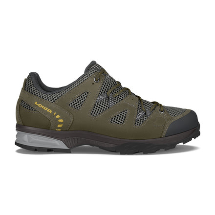 Lowa Phoenix Mesh Lo Hiking Shoe - Mens, Olive/Mustard, 10, Medium, 2104747898-OLVMUS-M100