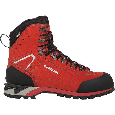 Lowa Predazzo GTX Backpacking Boot - Men's-Red/Grey-Medium-9