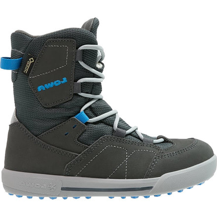 Lowa Raik GTX Mid Winter Boot - Kid's-Anthracite/Blue-13 Kid