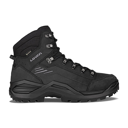 Lowa Renegade Evo GTX Mid Hiking Boots - Mens, Narrow, Deep Black, 9, 197827011903
