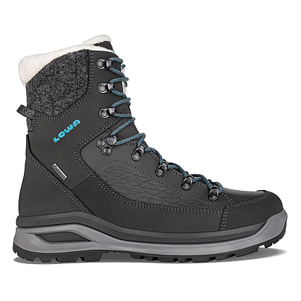 Lowa Renegade Evo Ice GTX Winter Shoes - Womens, Anthracite/Petrol, 7, 4209509776-ANTPET-M-7