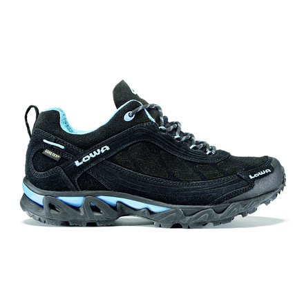 Lowa S-Cloud GTX Hiking Shoe - Women's-Black/Blue-Medium-8 US