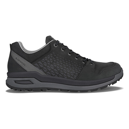 Lowa Strato EVO LL Lo Hiking Boots - Mens, Black, Medium, 9, 3107080999-BLACK-MD-9