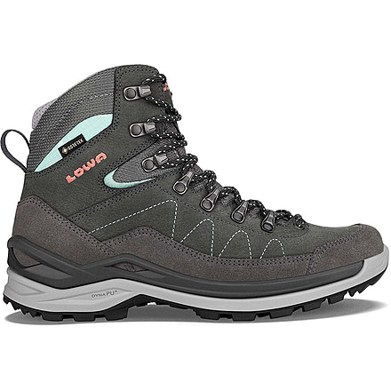 Lowa Toro Pro GTX Mid Shoes - Womens, Graphite/Jade, 7.5, 3207699781-GRPJAD-M-7.5