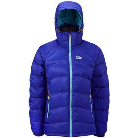 Lowe Alpine Alpenglow Jacket - Women's-Blueprint/Raspberry-Small