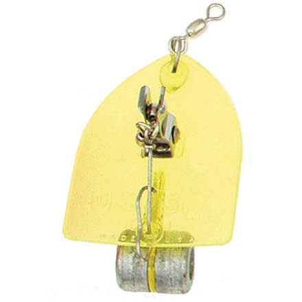 Luhr Jensen Deep Six Diver 3-1/2in Chartreuse Crystal, 5520-000-0092