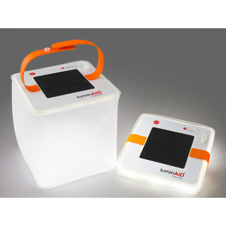 LuminAID Packlite Max Solar-Powered Collapsible Lantern-White