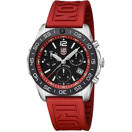 Luminox Pacific Diver Chronograph 3140 Series, Black/Red, 44mm, XS.3155