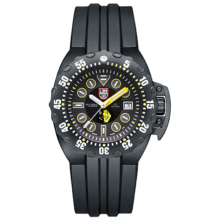 LUMINOX Scott Cassell Special Edition, Black/Yellow/White, 44mm A.1526