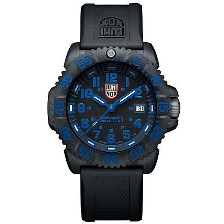 Luminox Spec Ops Challenge 3050 Series Watch with Black Webbing Strap,Navy/Gray, 44 mm 3053.SOC.SET