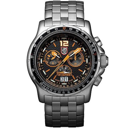 Luminox Watches F-35 LIGHTNING IITM 9380 Series, 45 mm, Pilot Watch, 7553455620119