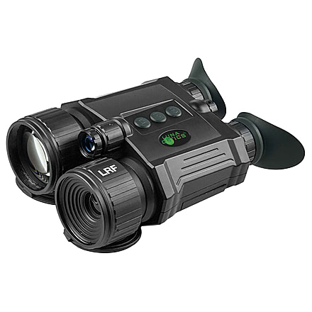 Luna Optics Quantum 6-36x50mm Digital Day/Night Binocular, Integrated 1000m Laser Rangefinder, 2K Video Resolution, Black, LN-QD-B50