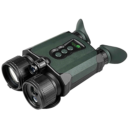 Luna Optics Quantum Elite 6-36x50mm Digital Day/Night Binocular, Integrated 1500m Laser Rangefinder, 4K Video Resolution, Black, LN-QE-B50