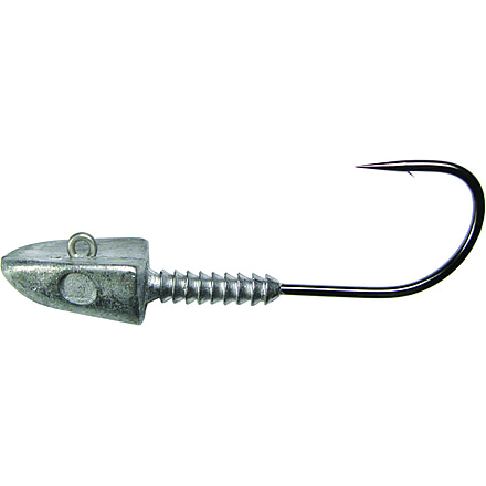 Lunker City Slug-Go Head with Grip, 1 1/2 oz, 9/0 Hook, 2/Pack, 90150