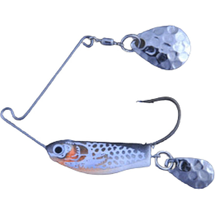 Lunker Lure Rattleback Crappie Spin, 1/8 oz, Shad, 5618-2163