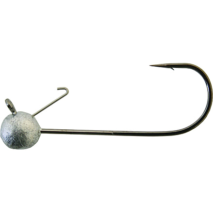 Lunker Lure Shakey Head Jig 1/4 oz, Unpainted, 4/Pack, 711405