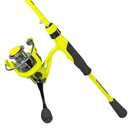 Lunkerhunt AUX Spinning Rod Combo, Yellow, 7ft, SAUXCOM02