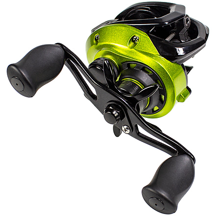 Lunkerhunt Bedlam Baitcaster Rod Combo, Green - Right Handed, 7ft, BCCOMBED01