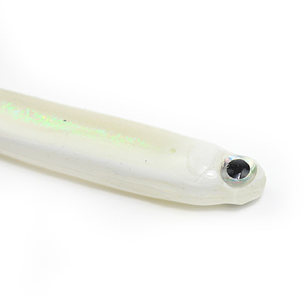 Lunkerhunt Bento Bait Soft Bait, 5, 4.5in, Ghost, LHPB406