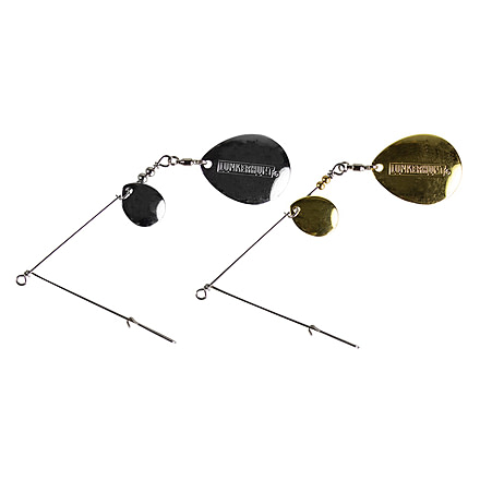 Lunkerhunt Colorado Wire Arm Package,1 Silver Colorado Blade Wire Arm, 1 Gold Colorado Blade Wire Arm, 2 Pack, CWA01