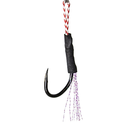 Lunkerhunt Cut Bait Jig, Peacock, 2.5in & 1.13 oz, CBJ103