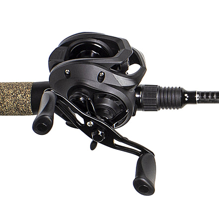 Lunkerhunt F-117 Baitcaster Rod Combo, Right handed, Black, 7ft, BCCOMF11701