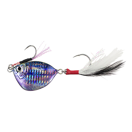 Lunkerhunt Flutter Jig, Royal, 1.75in & 2.13 oz, FLTJ105