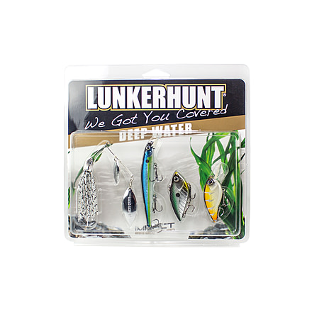 Lunkerhunt Impact Series Deep Water Combo, Assortment, IDCW01